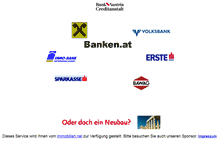 Tablet Screenshot of banken.at